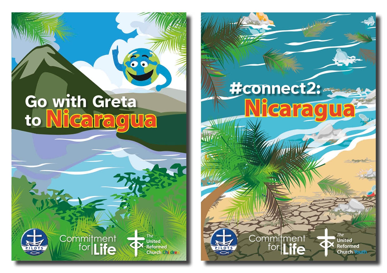 Greta Nicaragua both booklets front covers