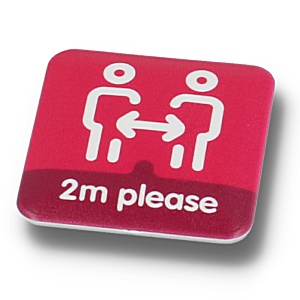 2m apart badge