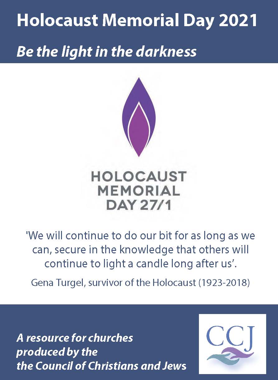 Holocaust Memorial Day 2021 resource