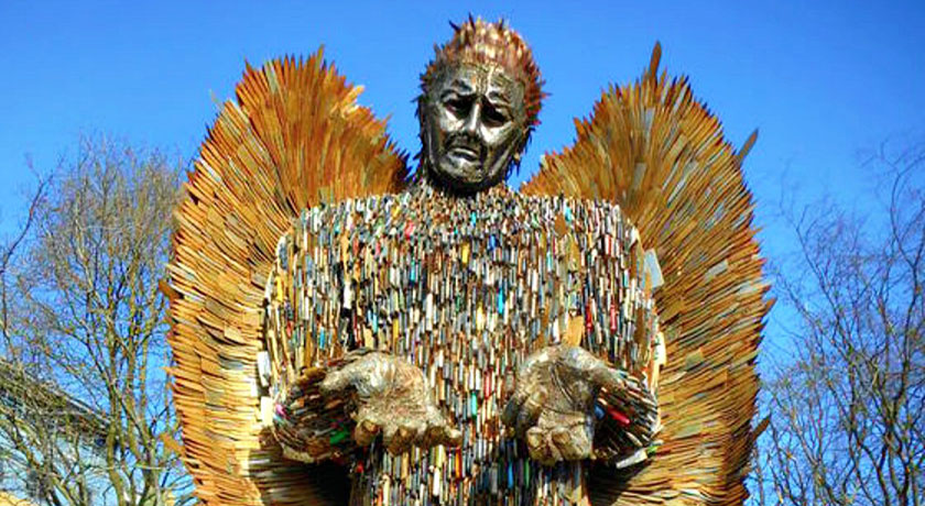 Knife angel credit Janet Ulliott