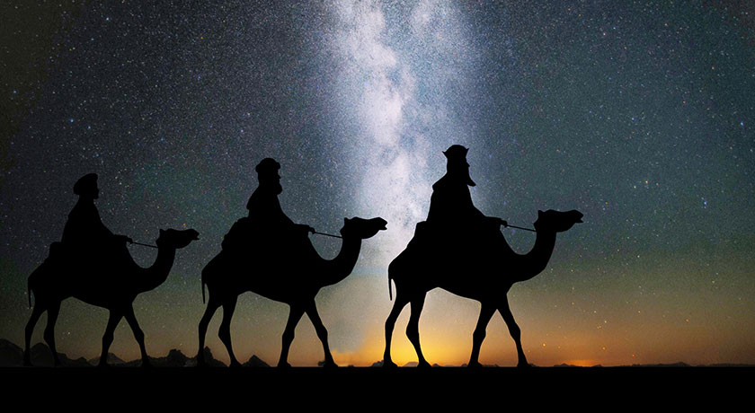 3 wise men credit Kevin Phillips public domain pictures