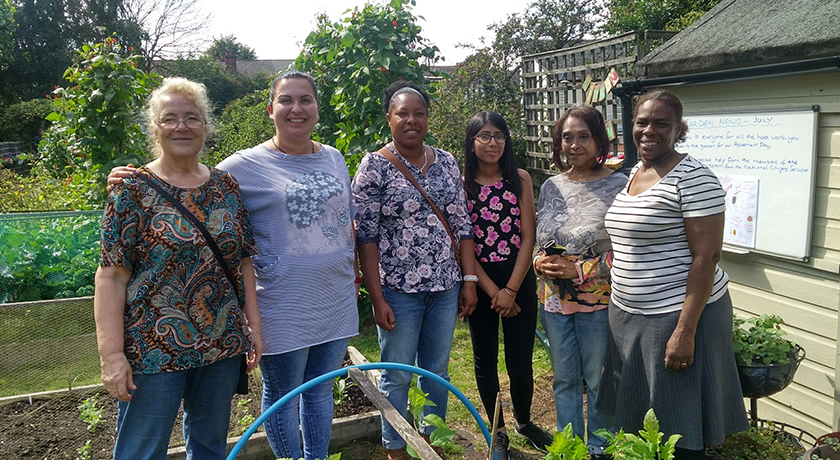 Bishop Latimer female gardeners