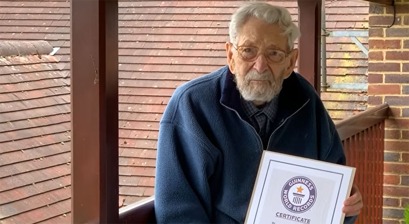 Bob Weighton credit Guinness World Record YouTube