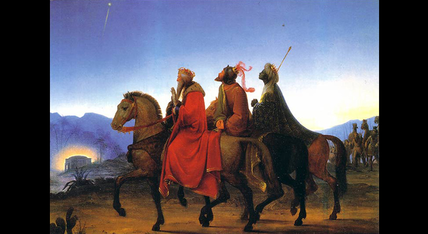 Epiphany image Three Wise Men credit Leopold Kupelwieser 