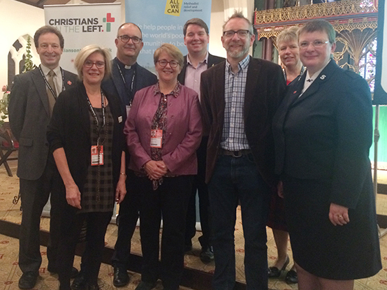 Free churches delegation and friends at labour conference