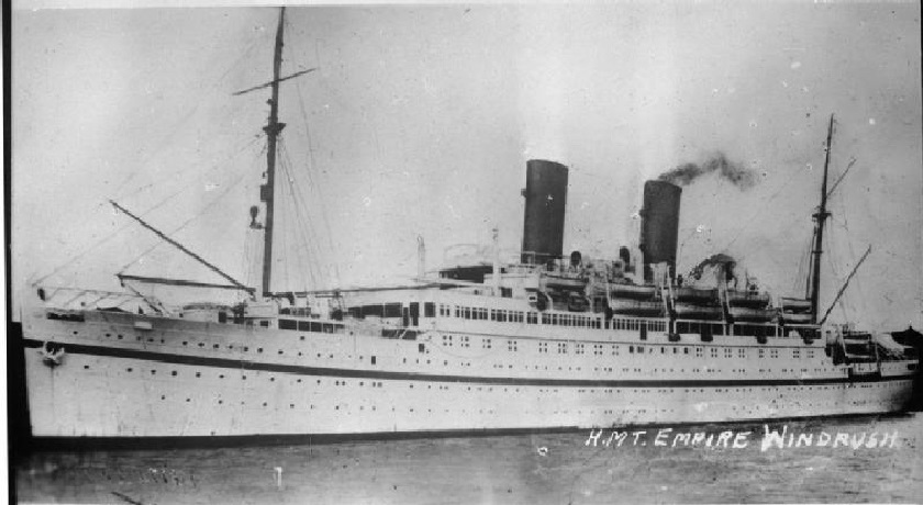 HMT Empire Windrush FL9448 cc wikicommons