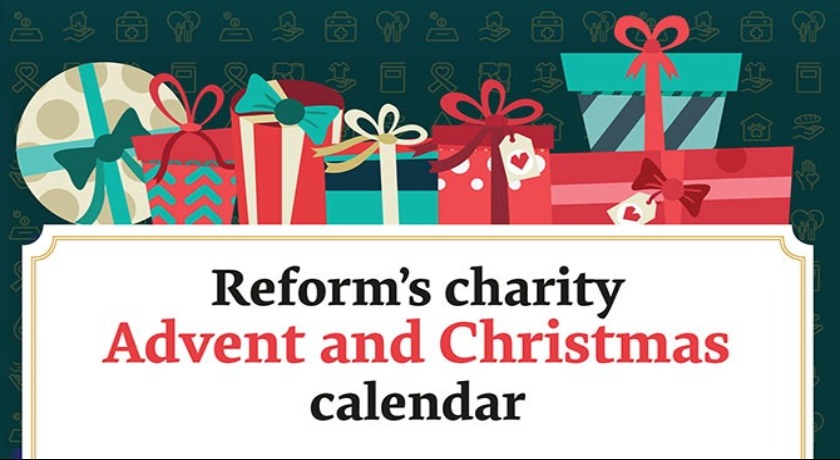 Reform Advent and Christmas Calendar 2019 charity guide