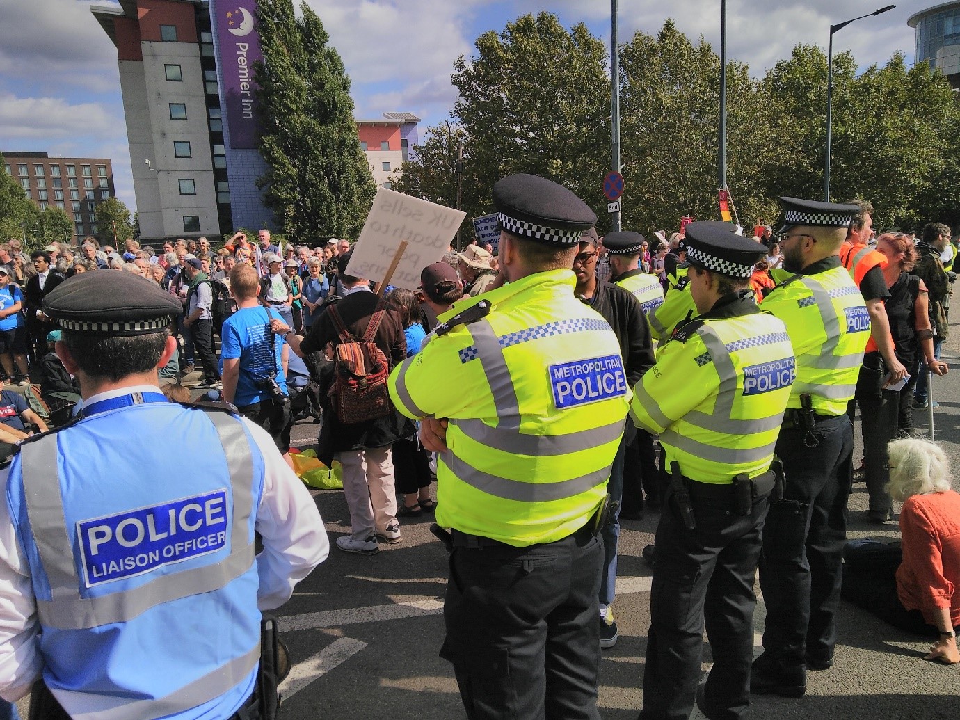 police at arms fair